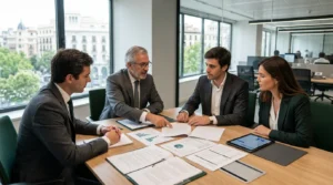 Esquema de un pacto de socios con fundadores e inversores