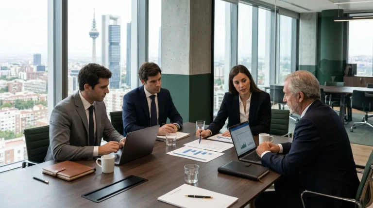 Corporate Consultants Madrid asesorando a empresarios en estrategia de grupo